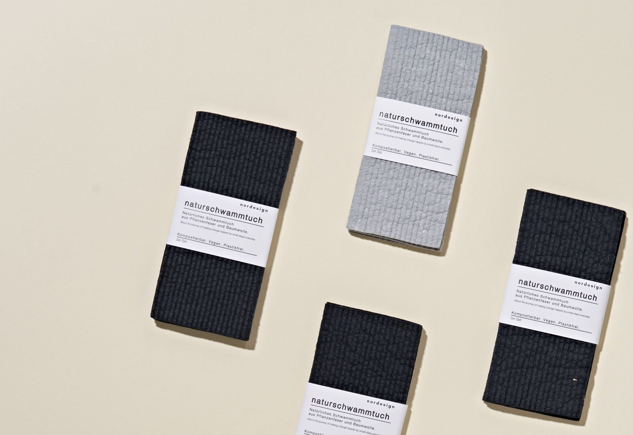 Natürlich sauber: Wasch- und kompostierbare Küchenschwämme - nordesign GmbH