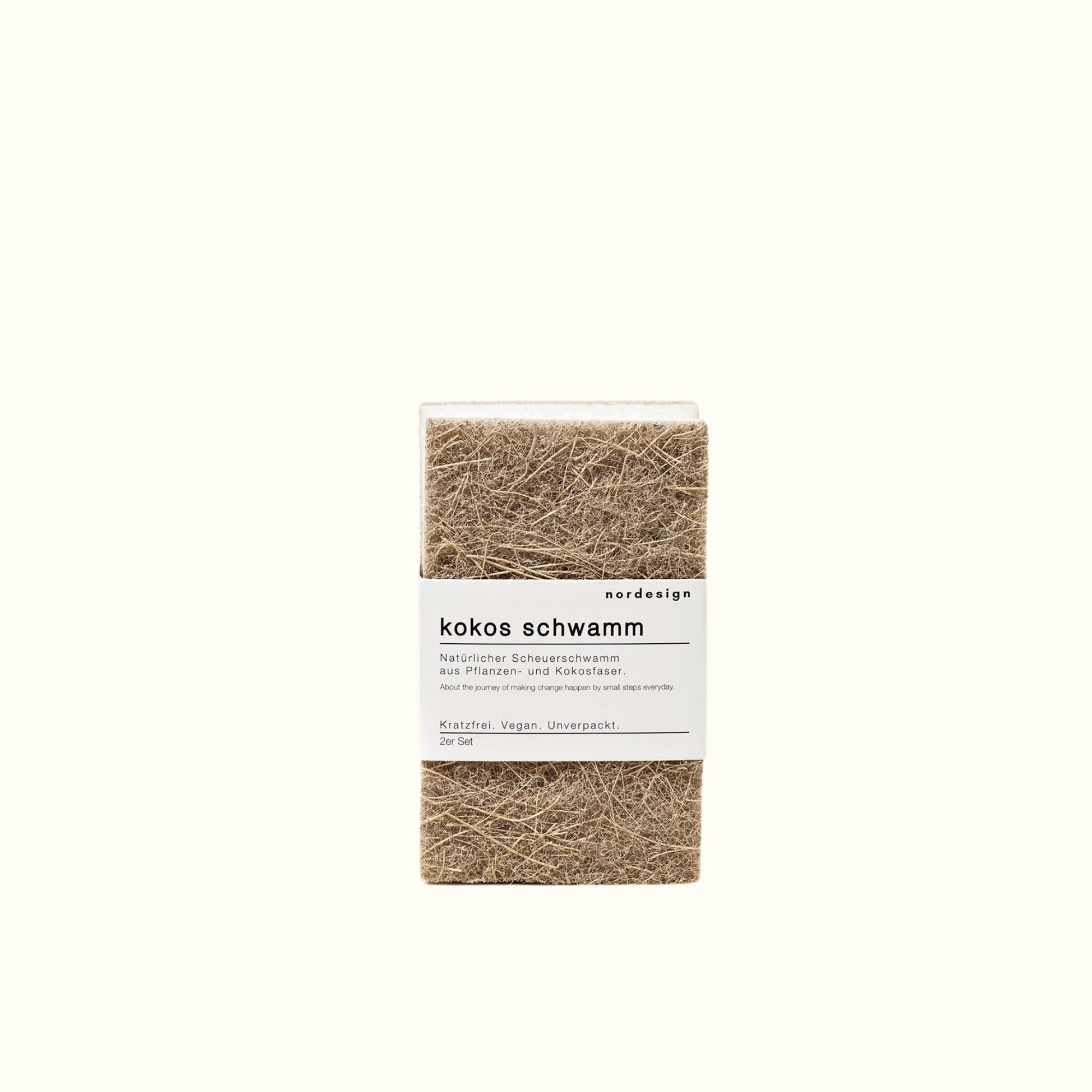 Kokos - Schwamm (im Set) - nordesign