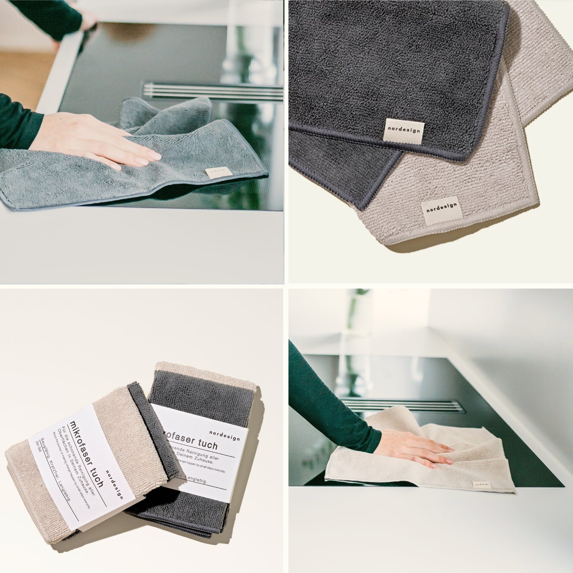 Mikrofaser Tuch (im Set) - nordesign