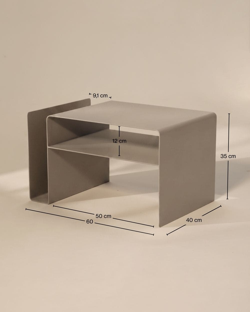 2 in 1 Beistelltisch