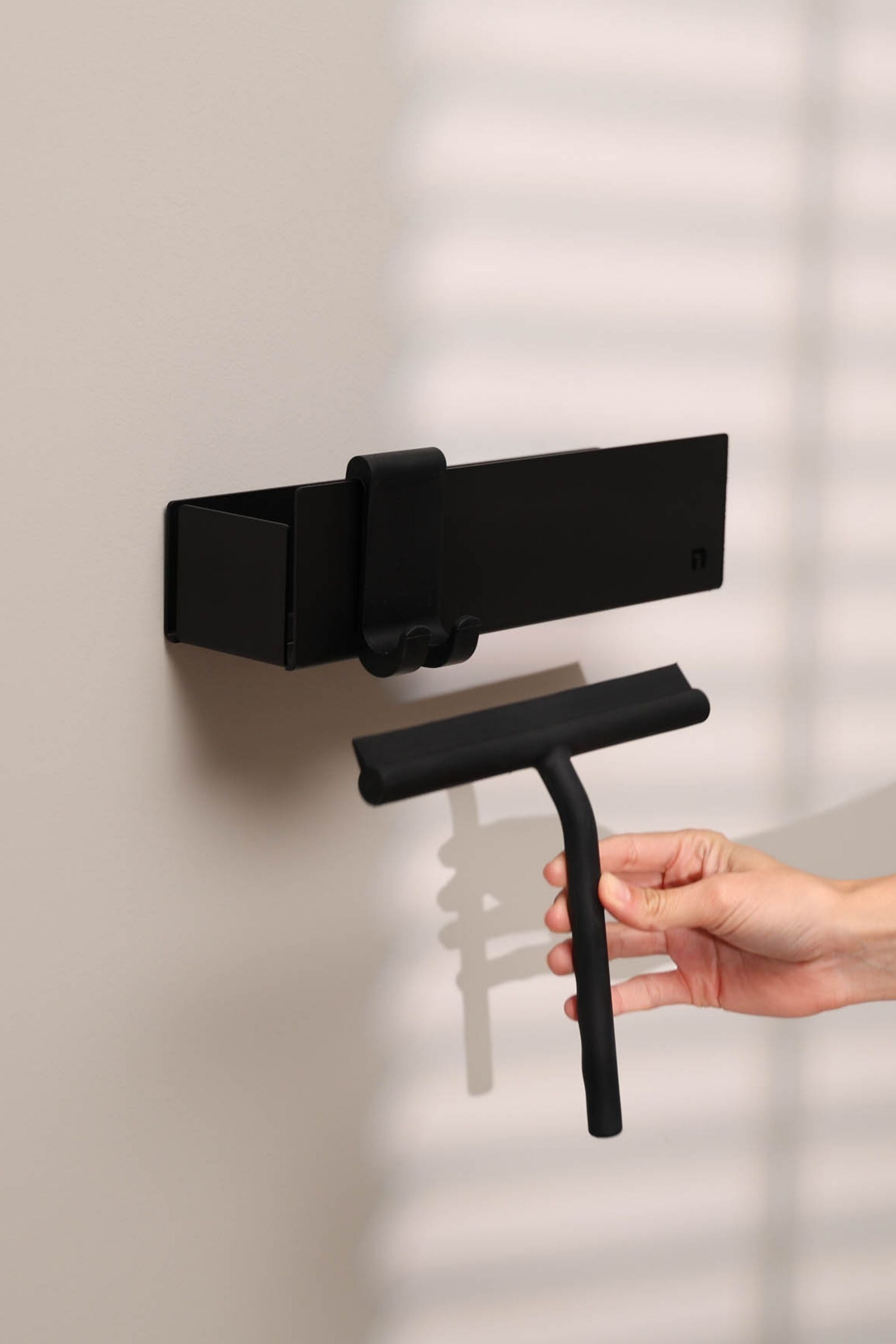 Duschablage-Set (2-teilig) inkl. Glasreiniger