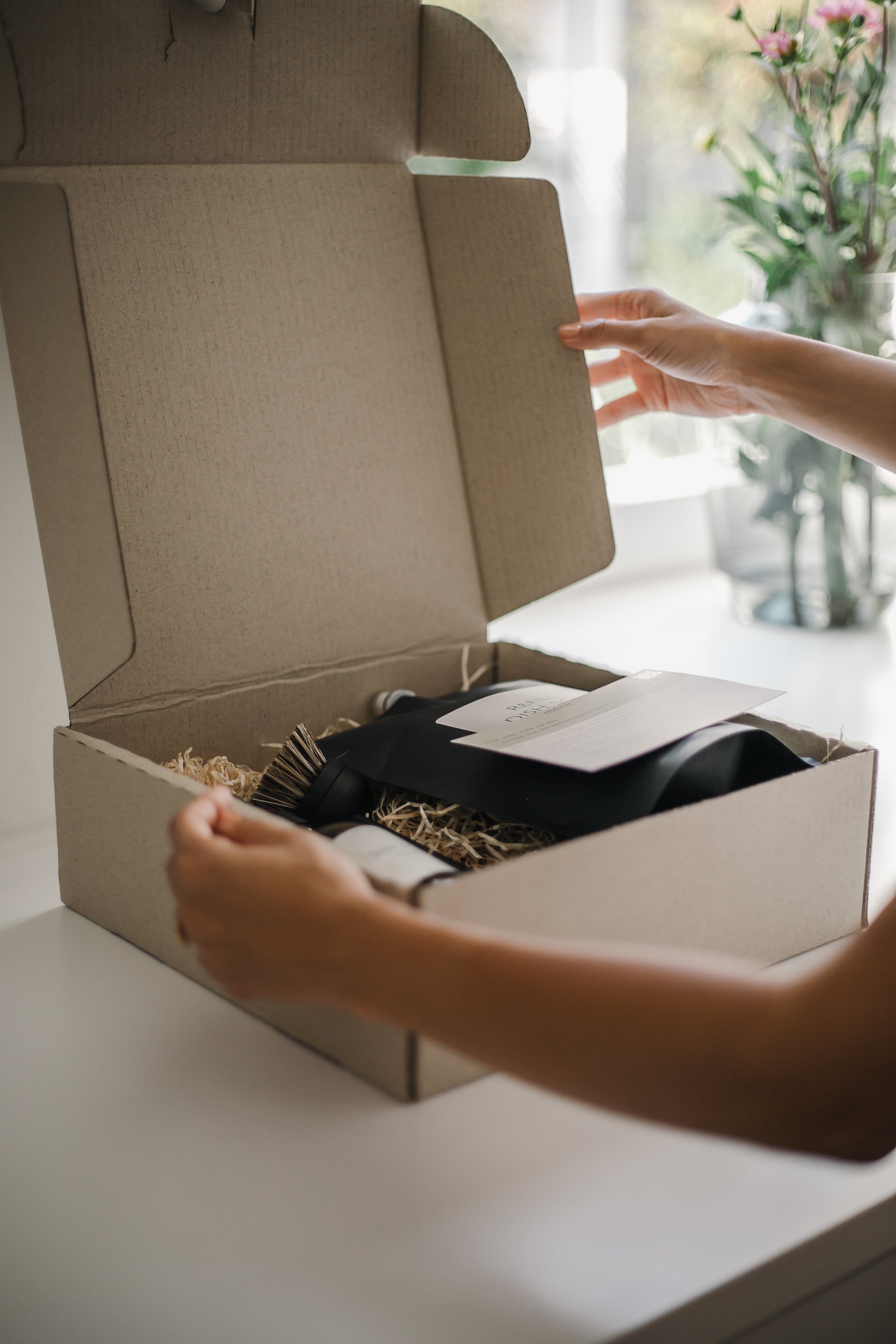 nordesign sinnvolles Geschenk, schöne Geschenkbox mit nachhaltigem Küchenset