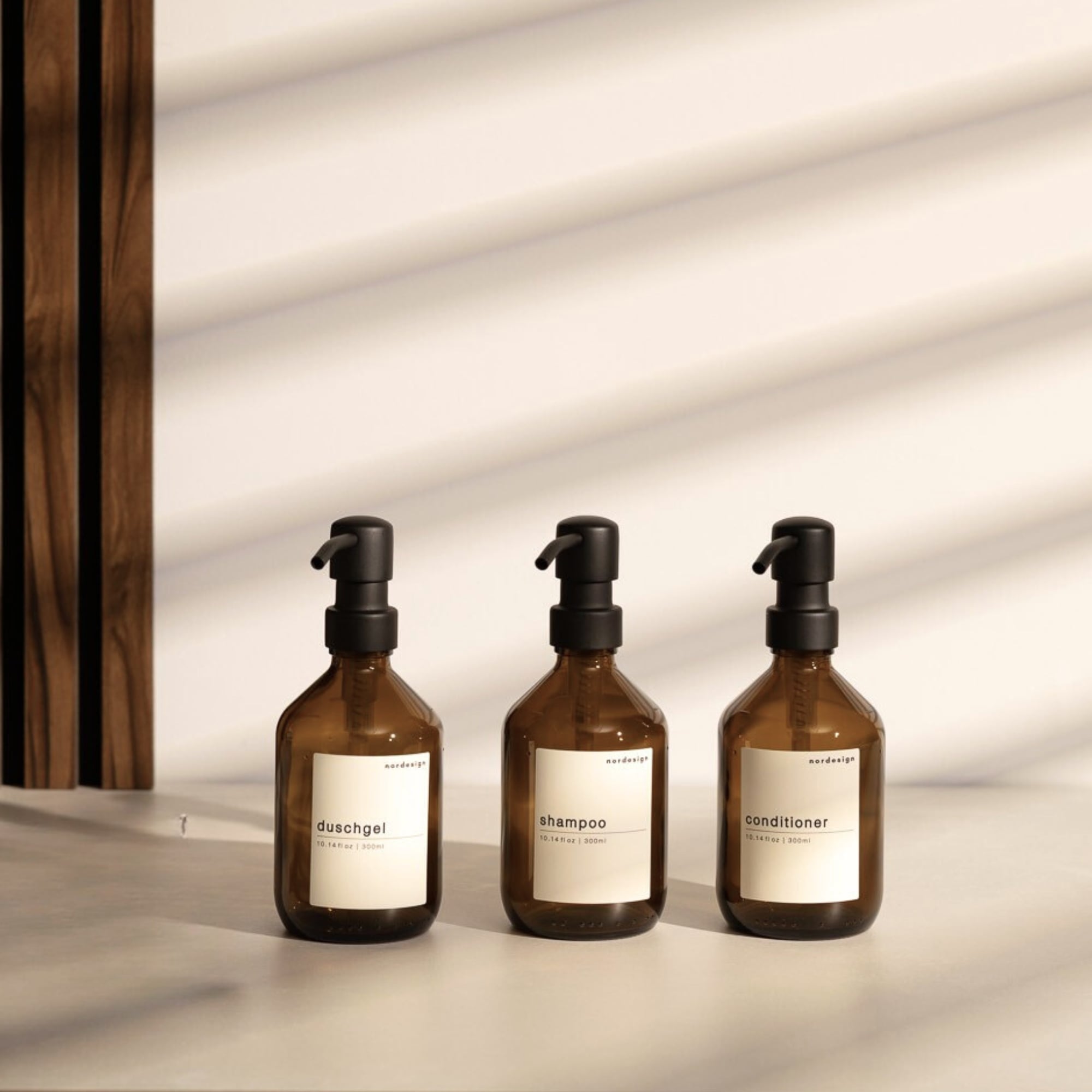 Seifenspender-Set Dusche (3-teilig)