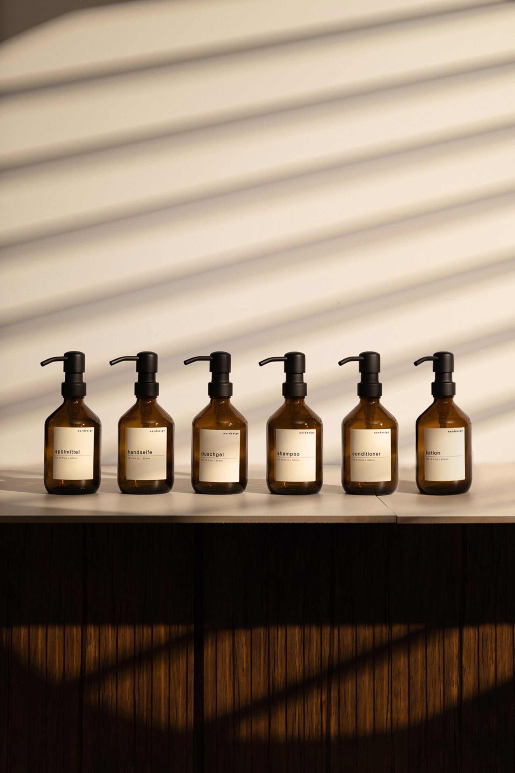 Seifenspender mit Etikett-Auswahl