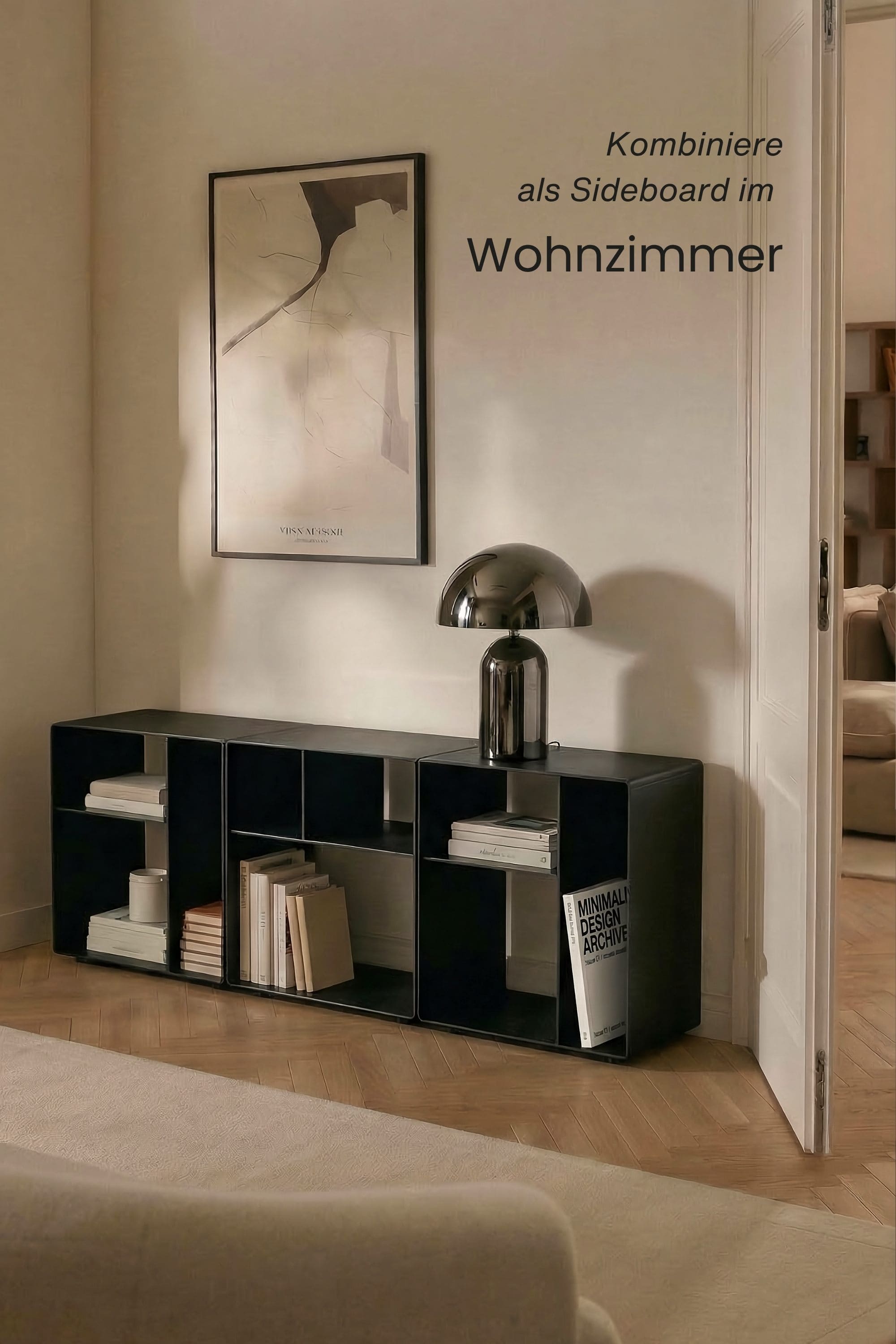 3 in 1 Wohnwürfel inkl. Sitzkissen Cord