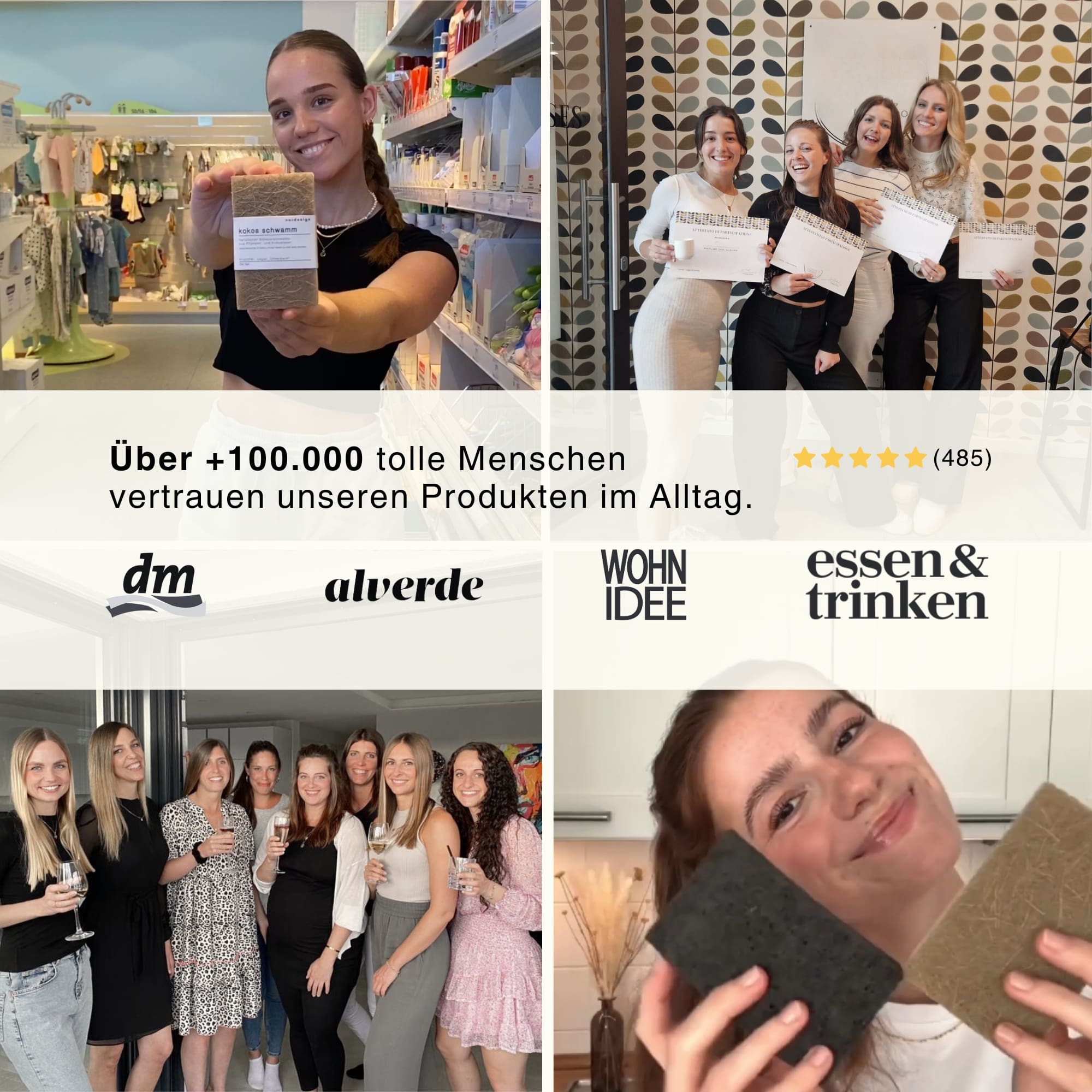 Schwamm-Set (6-teilig) - nordesign