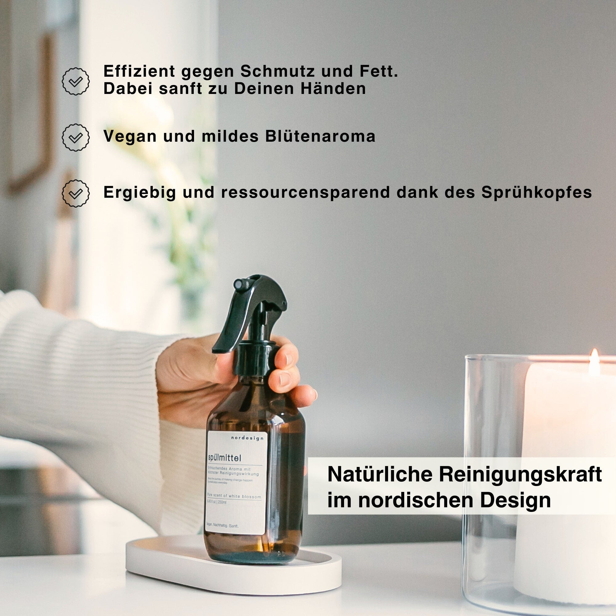 Spülmittel Bergamot & Lemongrass (250ml) - nordesign GmbH