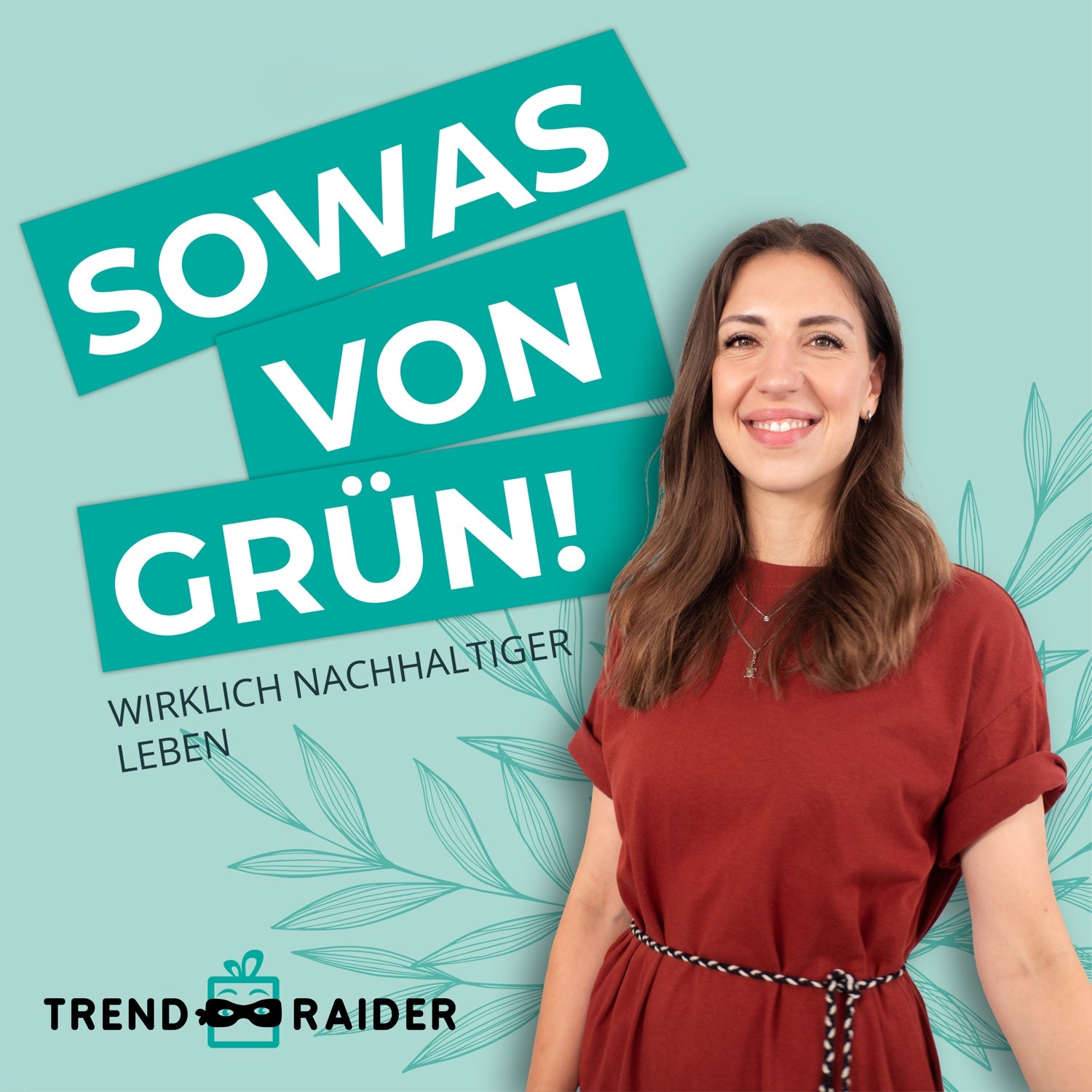 Logo Podcast Sowas von Grün von Trend Raider zur Aufnahme mit nordesign