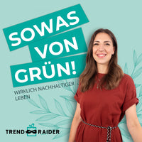 Logo Podcast Sowas von Grün von Trend Raider zur Aufnahme mit nordesign
