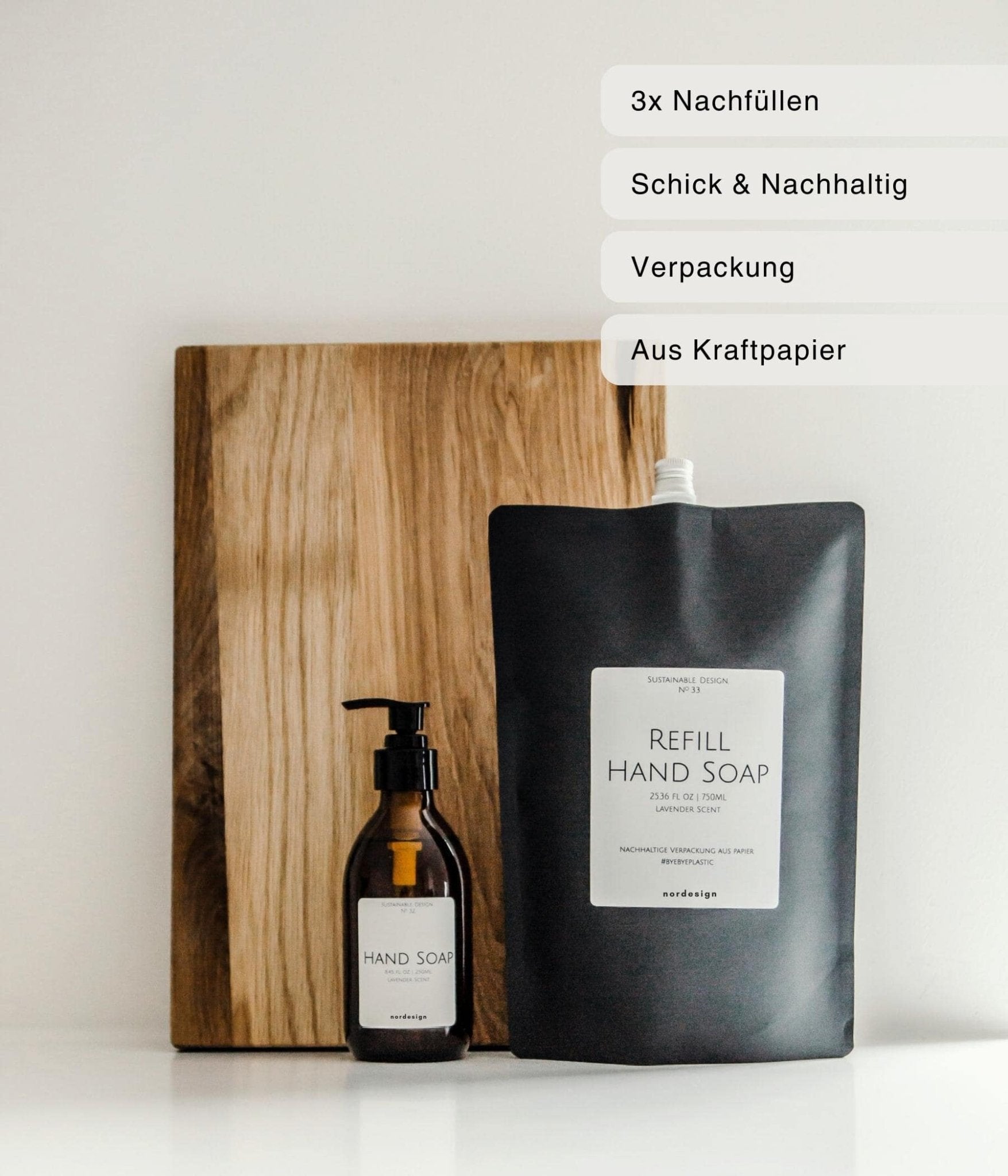 Nachfüllpack Handseife (750ml) - nordesign