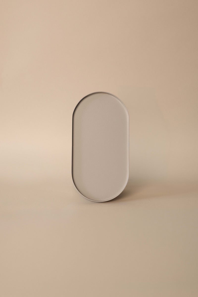 Design-Tablett oval