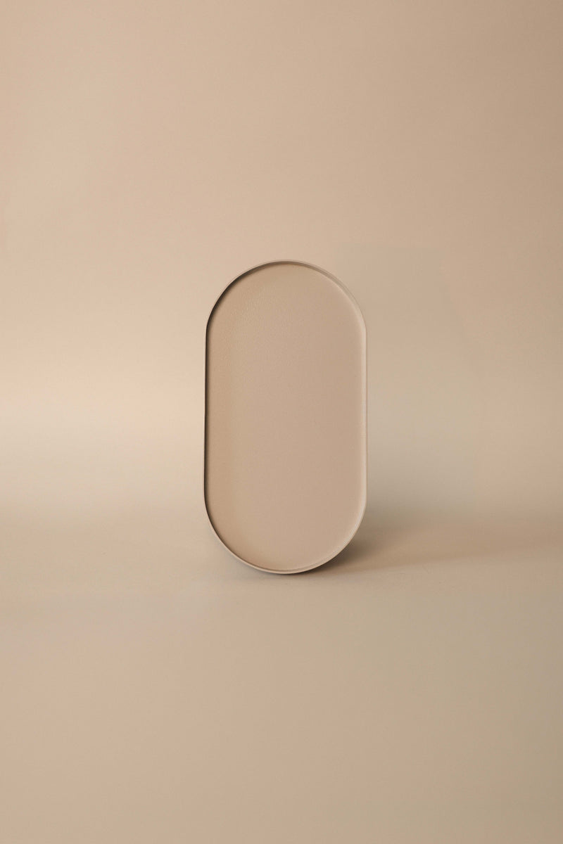 Design-Tablett oval