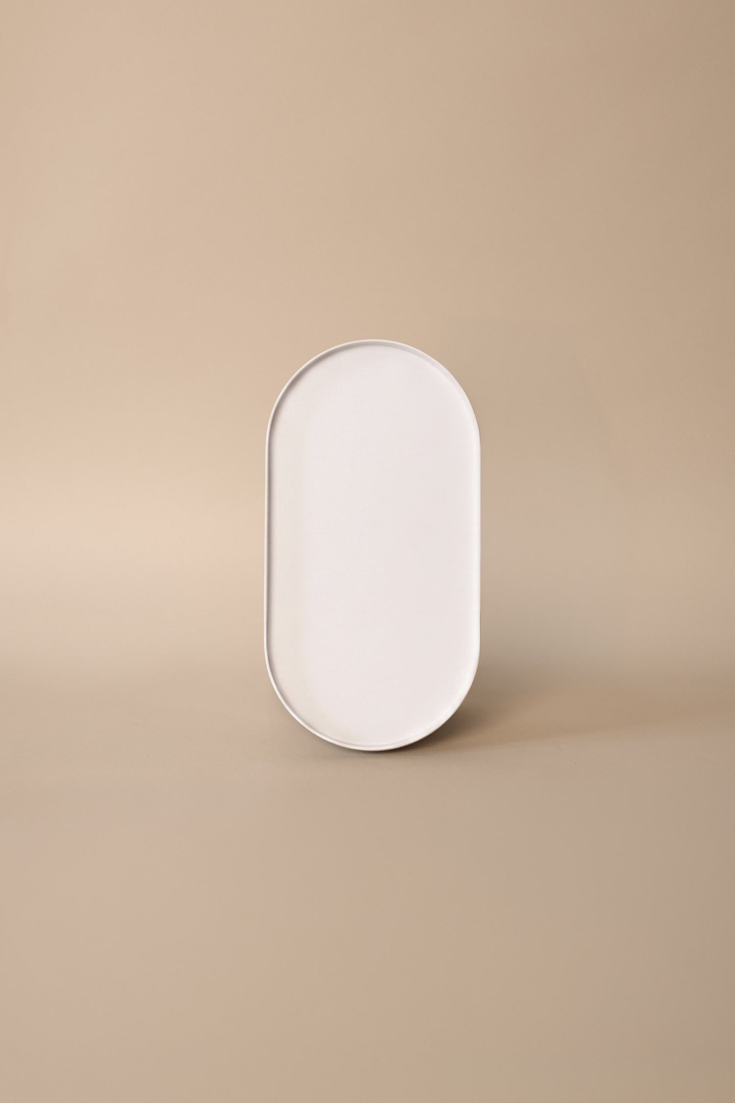 Design-Tablett oval