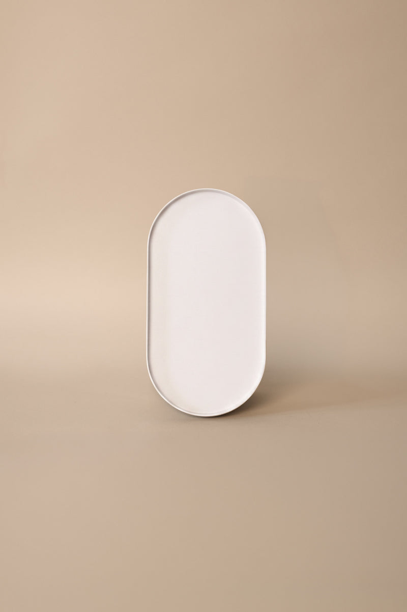 Design-Tablett oval