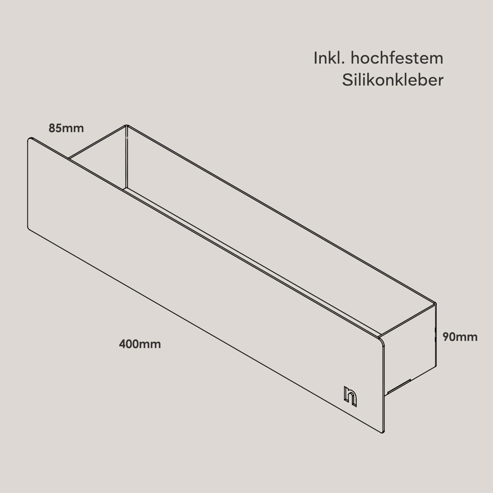 Duschablage Spender-Set (4-teilig)