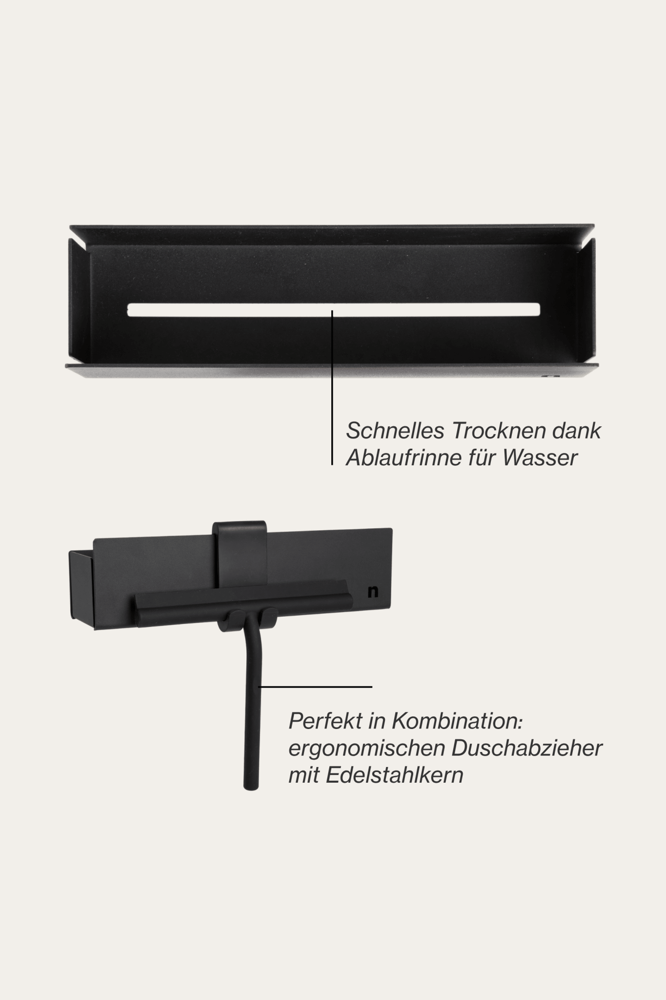 Duschablage - Set (2 - teilig) - nordesign