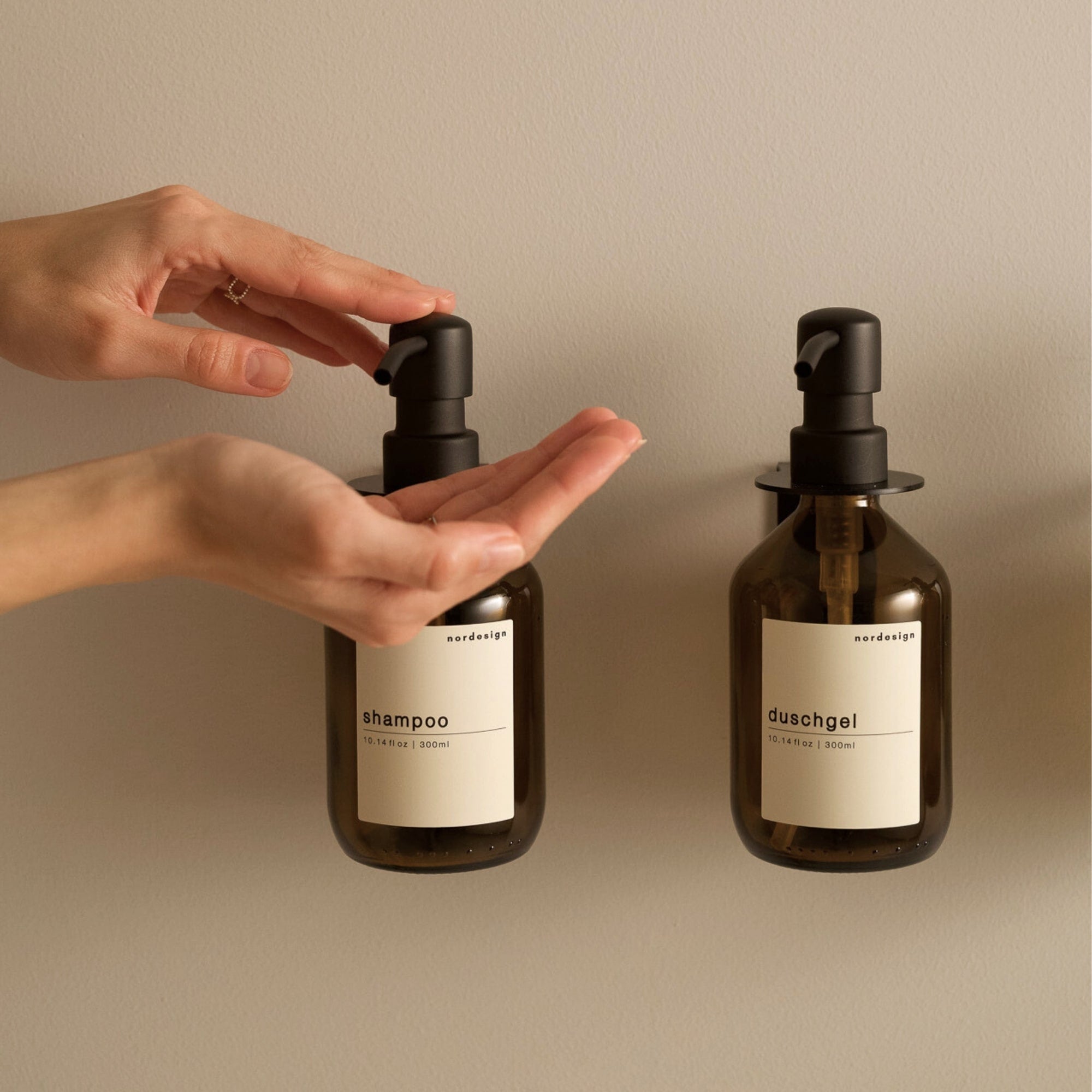 Dusche Spender - Set (6 - teilig) - nordesign