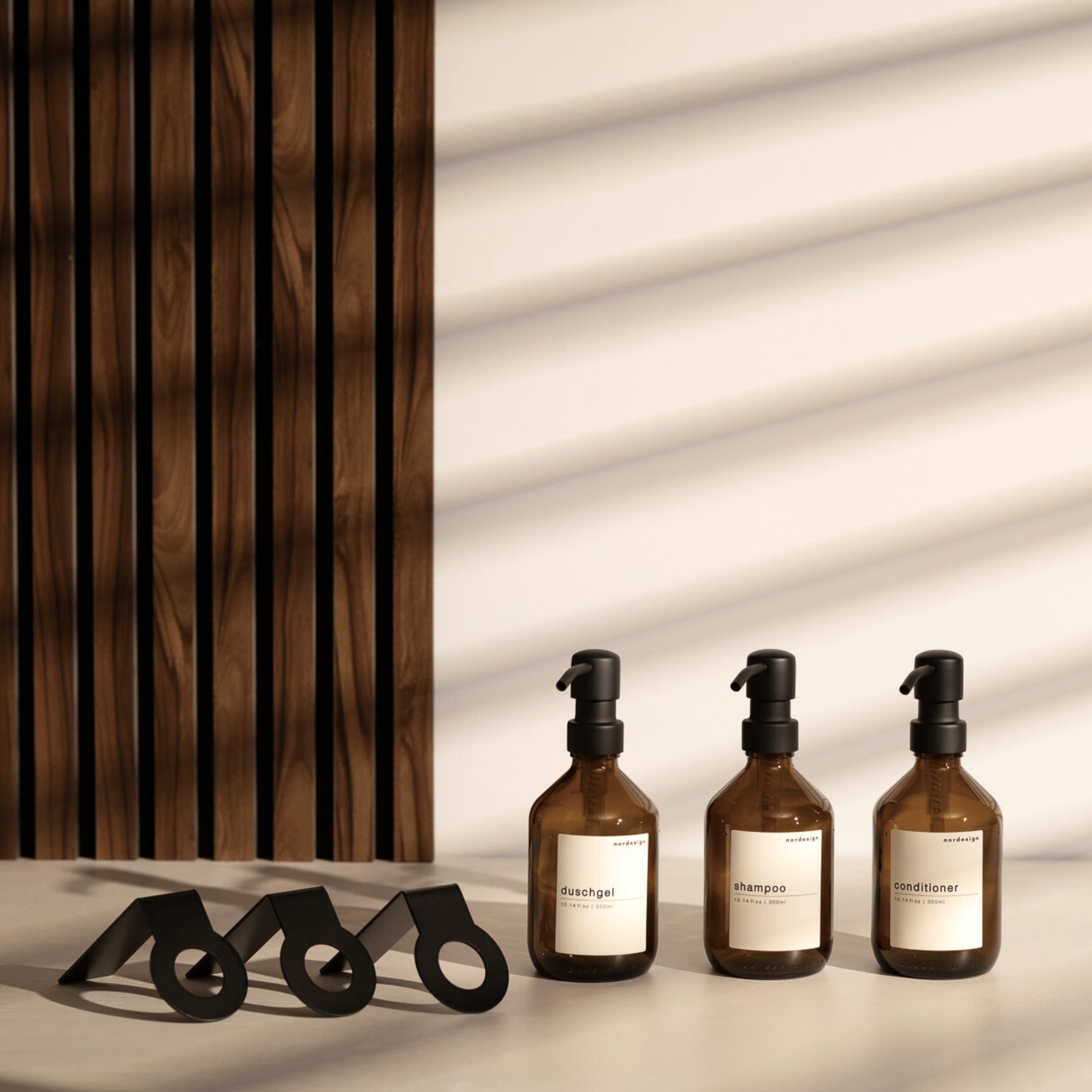 Dusche Spender - Set (6 - teilig) - nordesign
