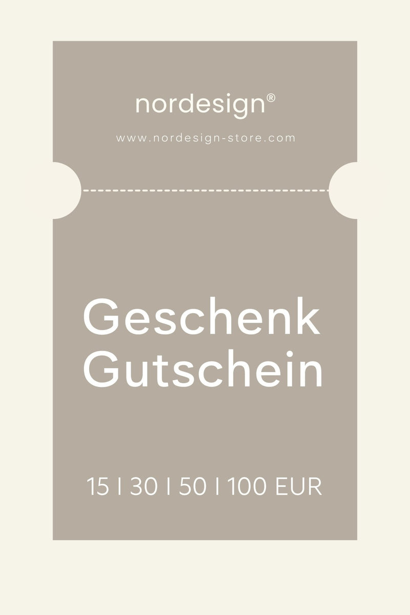 Geschenkgutschein (Digital) - nordesign