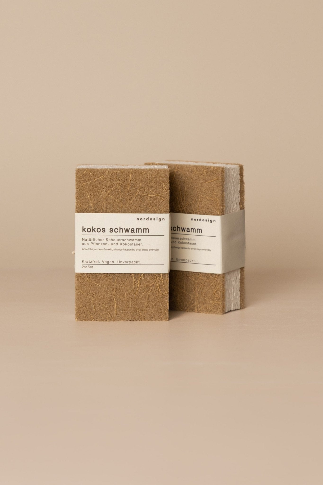 Kokos - Schwamm (im Set) - nordesign