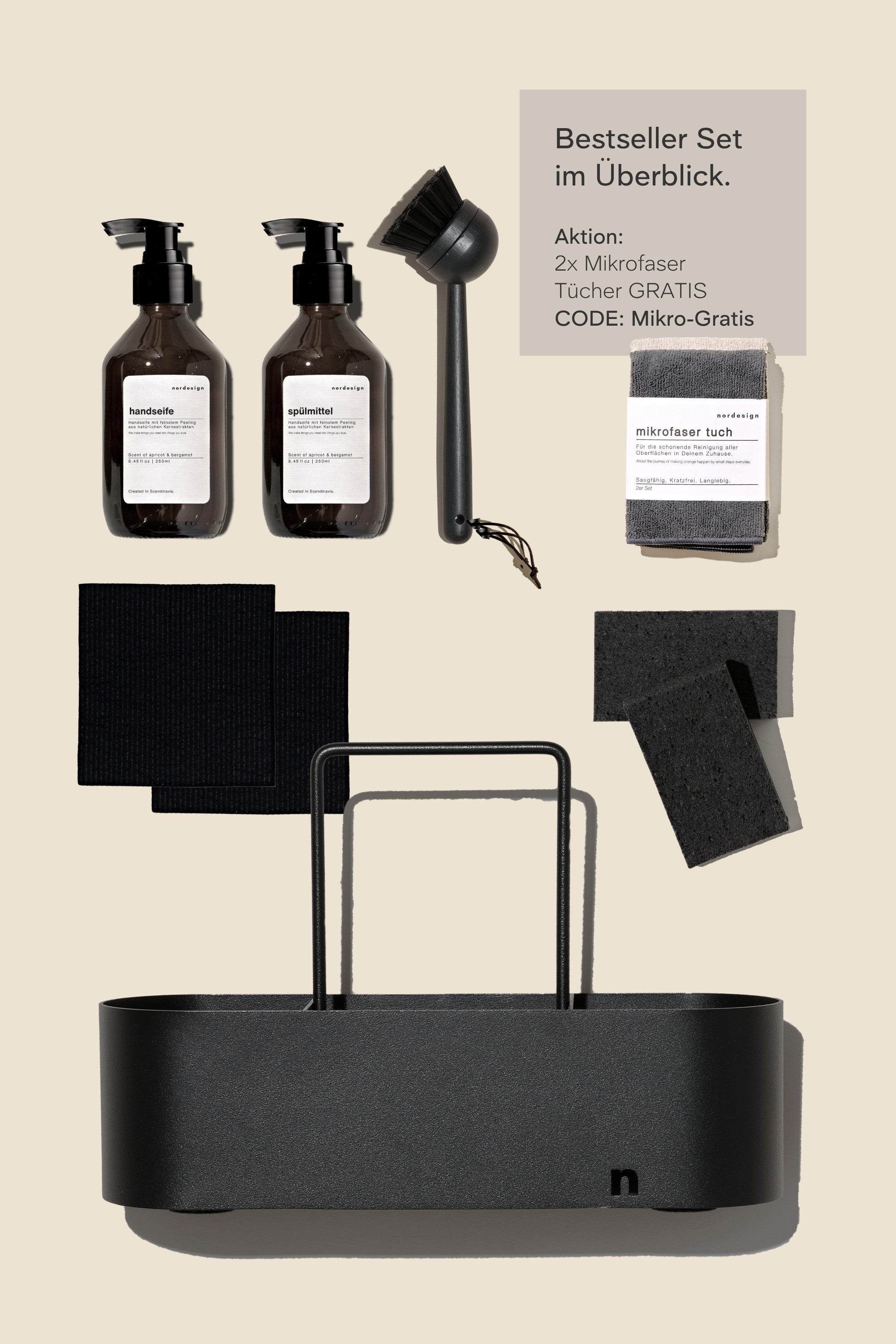 Spülbecken Organizer-Set (8-teilig)