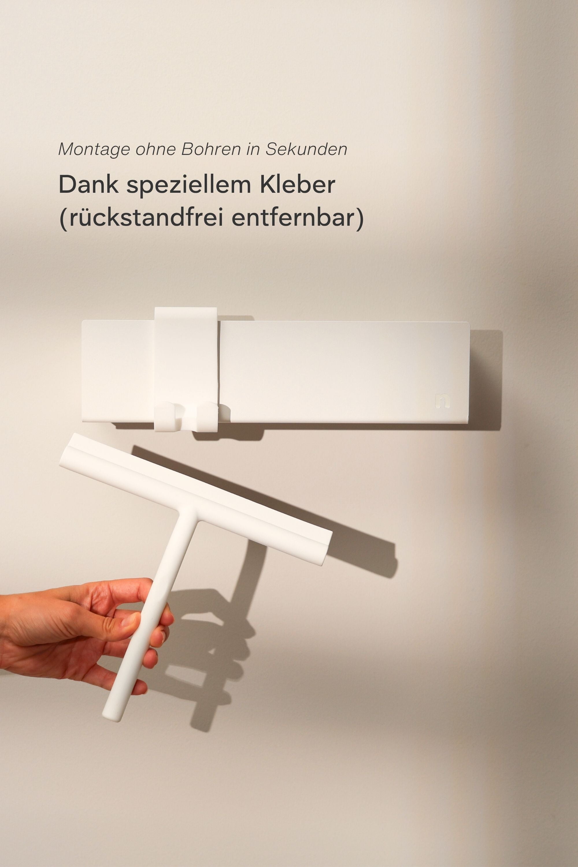 Duschablage-Set (2-teilig) inkl. Glasreiniger