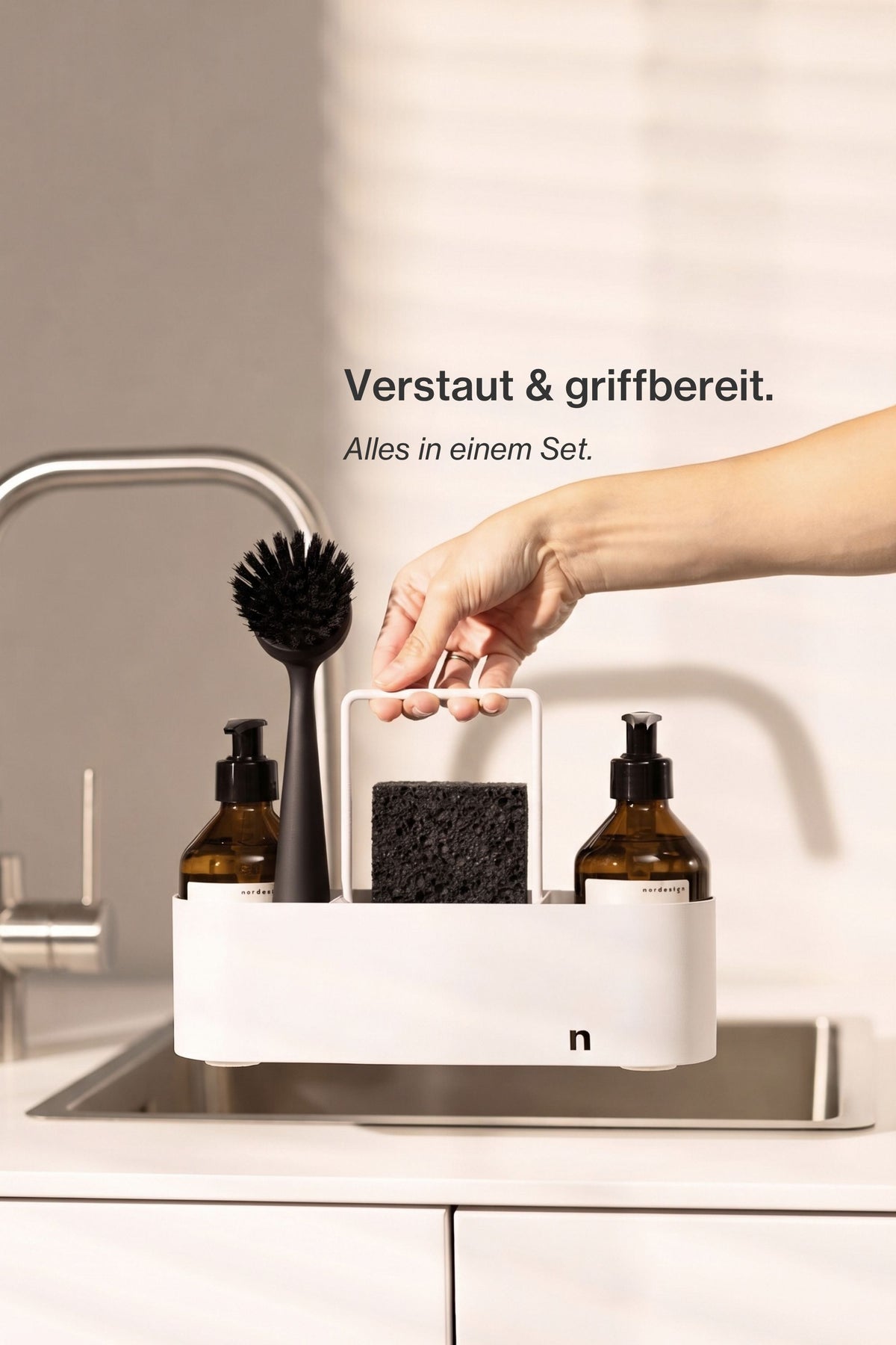 Spülbecken Organizer-Set (8-teilig)