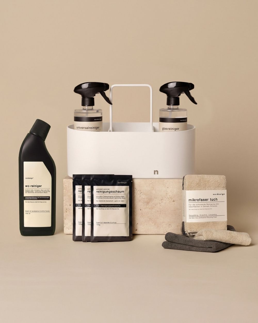 Reinigungs-Organizer Set (9-teilig)