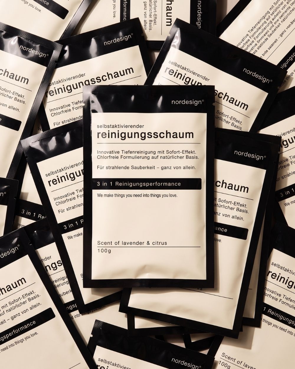 Selbstaktivierender Reinigungsschaum 100g