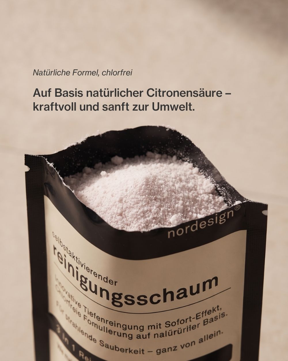 Selbstaktivierender Reinigungsschaum 100g