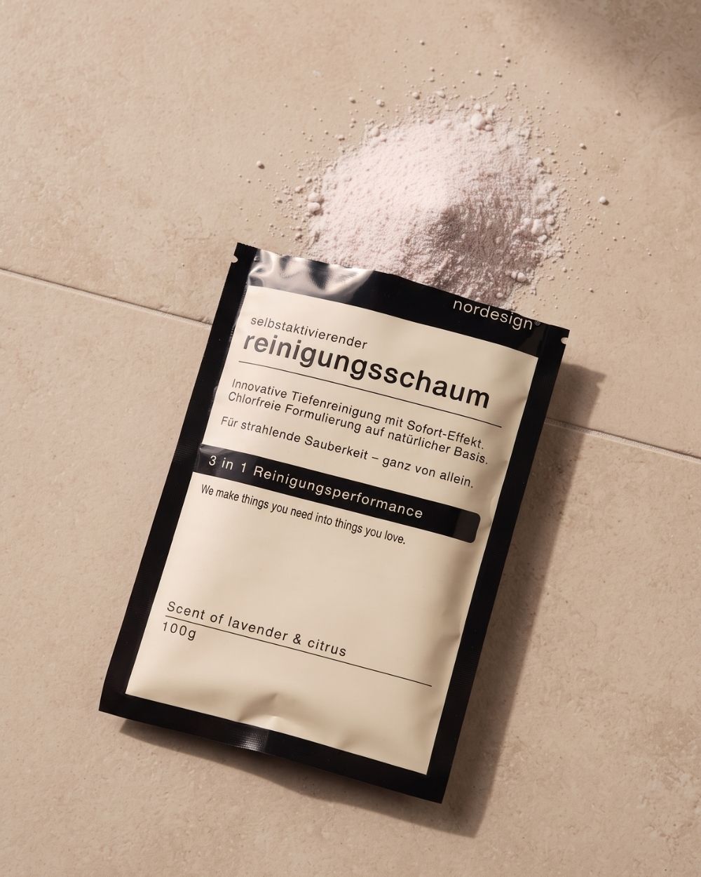 Selbstaktivierender Reinigungsschaum 100g