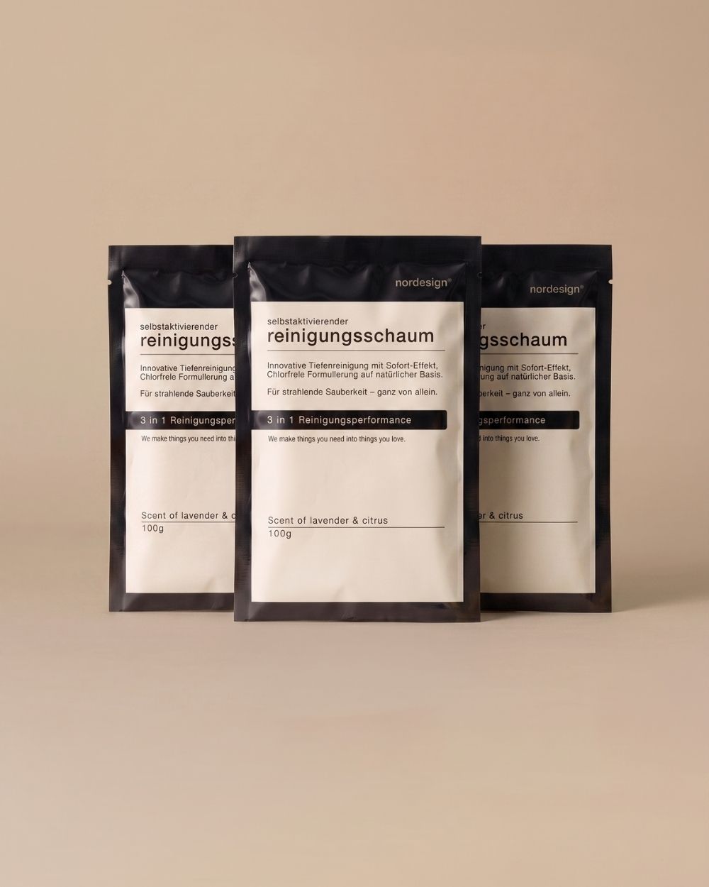 Selbstaktivierender Reinigungsschaum 100g