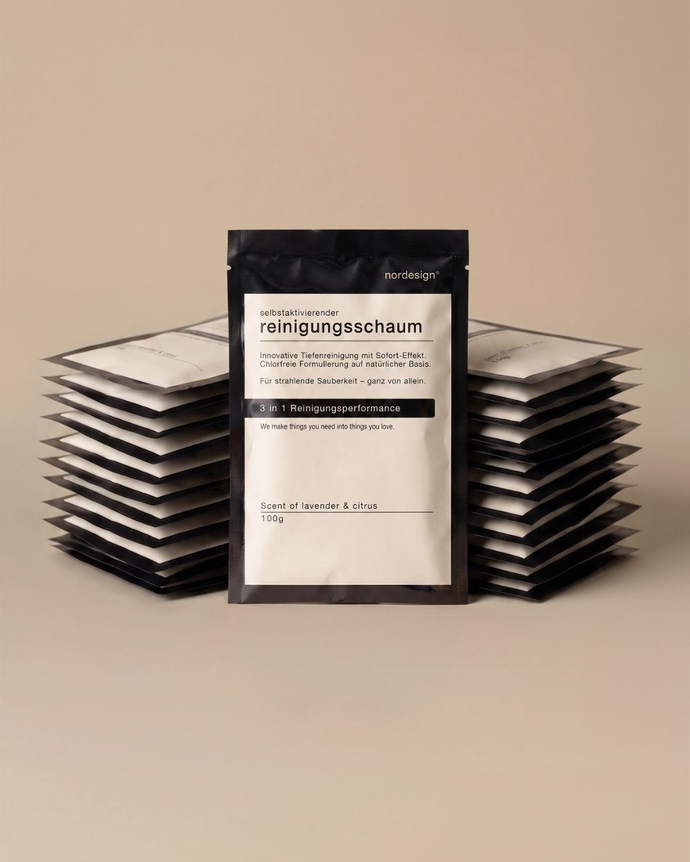 Selbstaktivierender Reinigungsschaum 100g