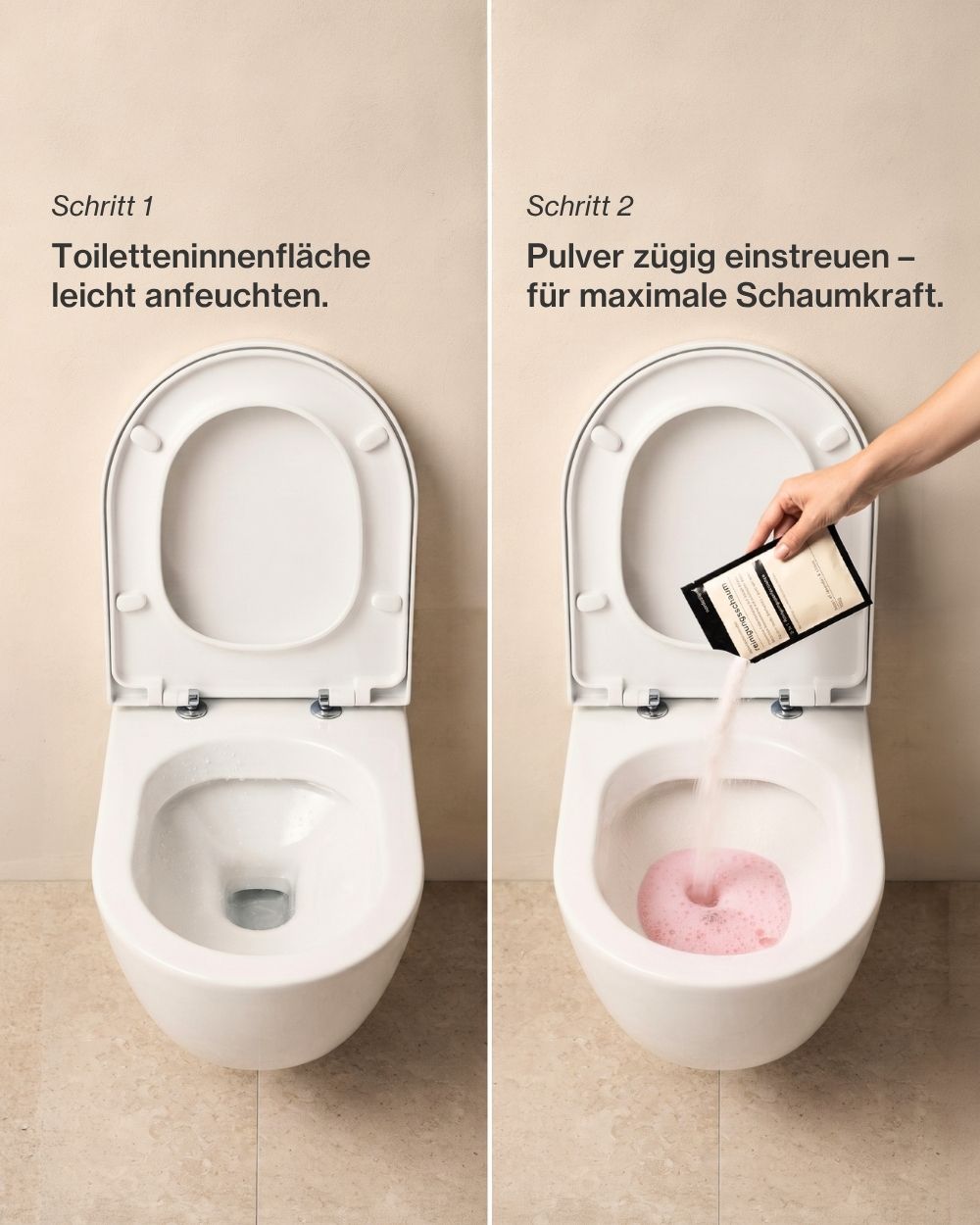 Selbstaktivierender Reinigungsschaum 100g