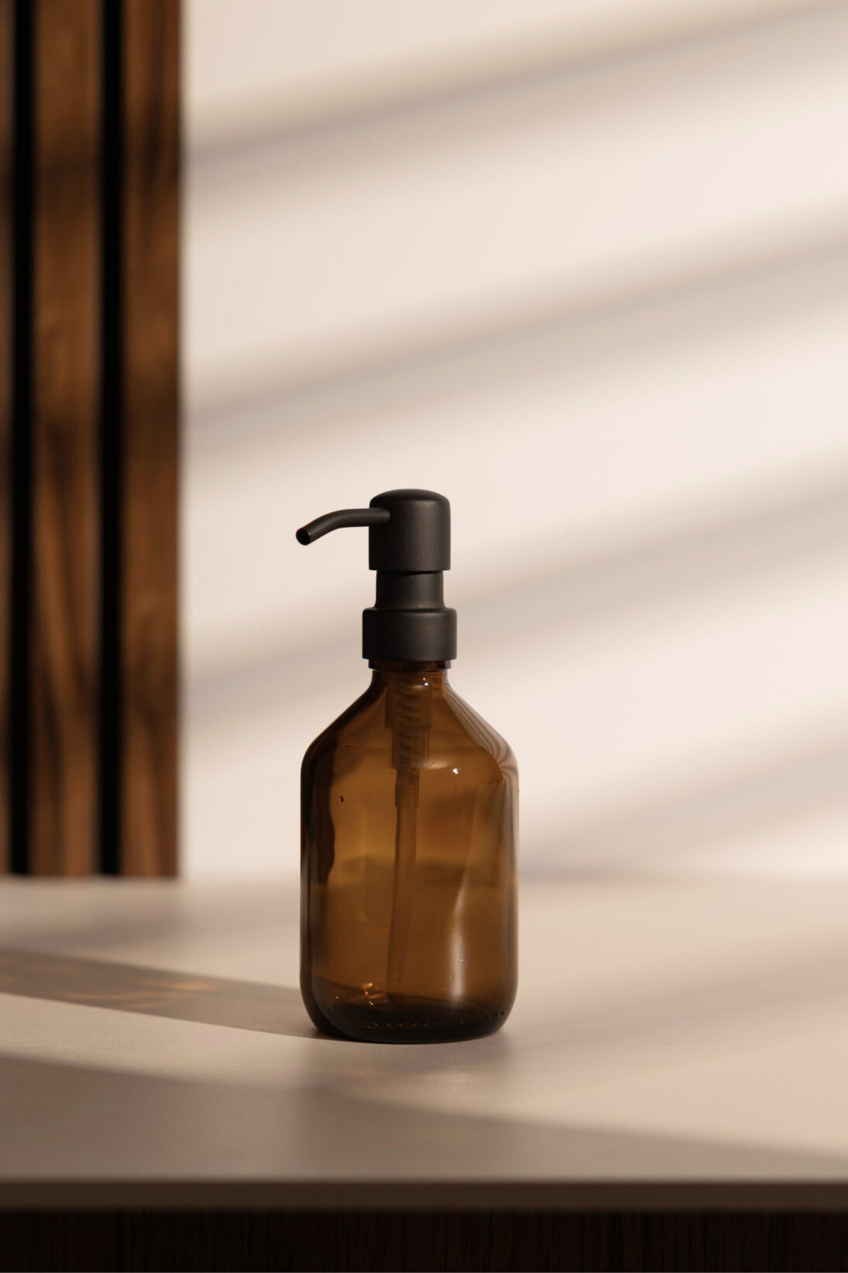nordesign Seifenspender: 300ml, Pumpspender schwarz, Spülmittelspender