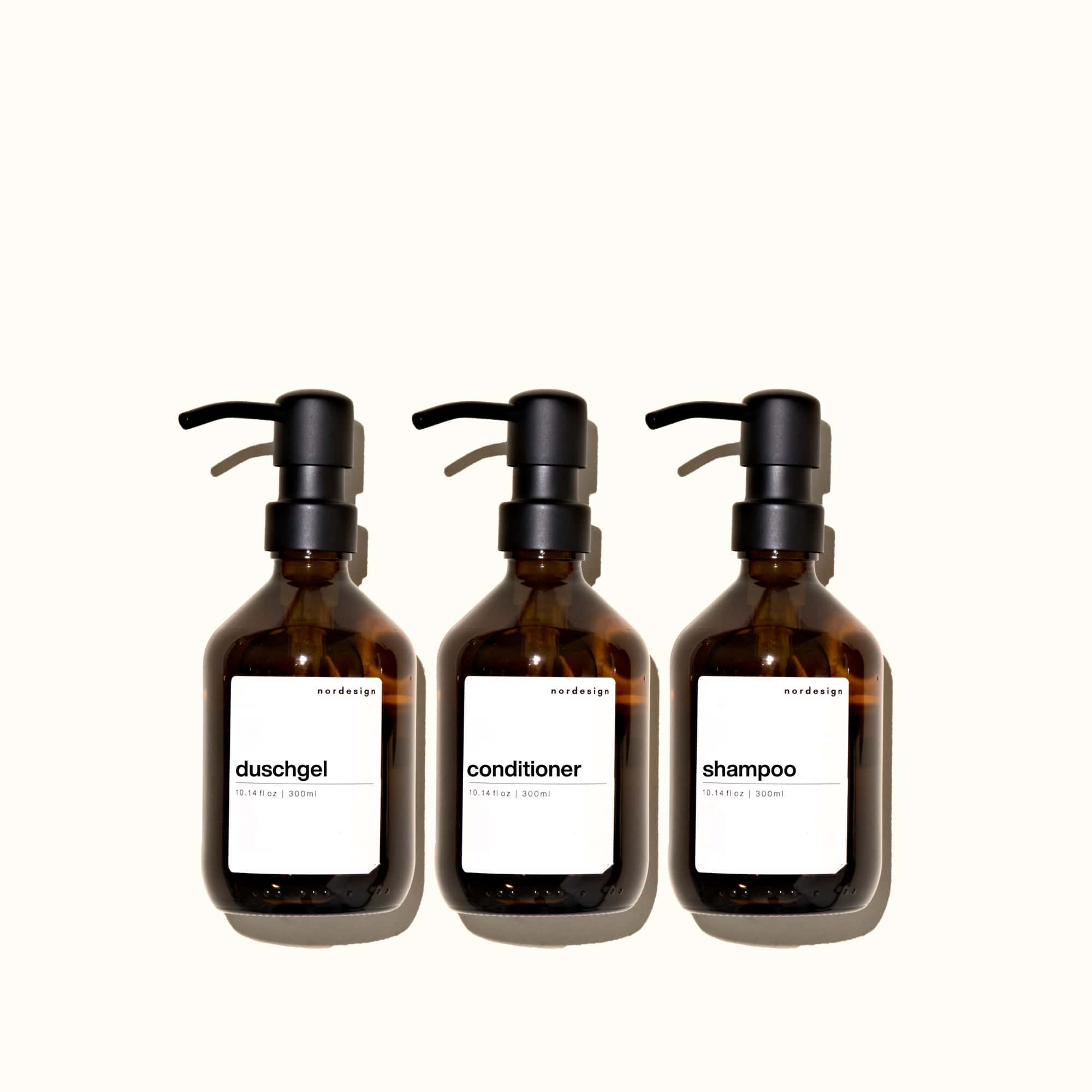 Seifenspender-Set Dusche (3-teilig)