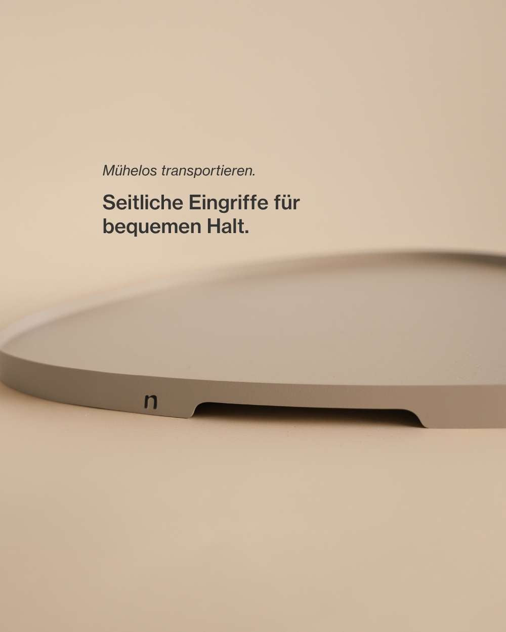Design-Tablett organisch
