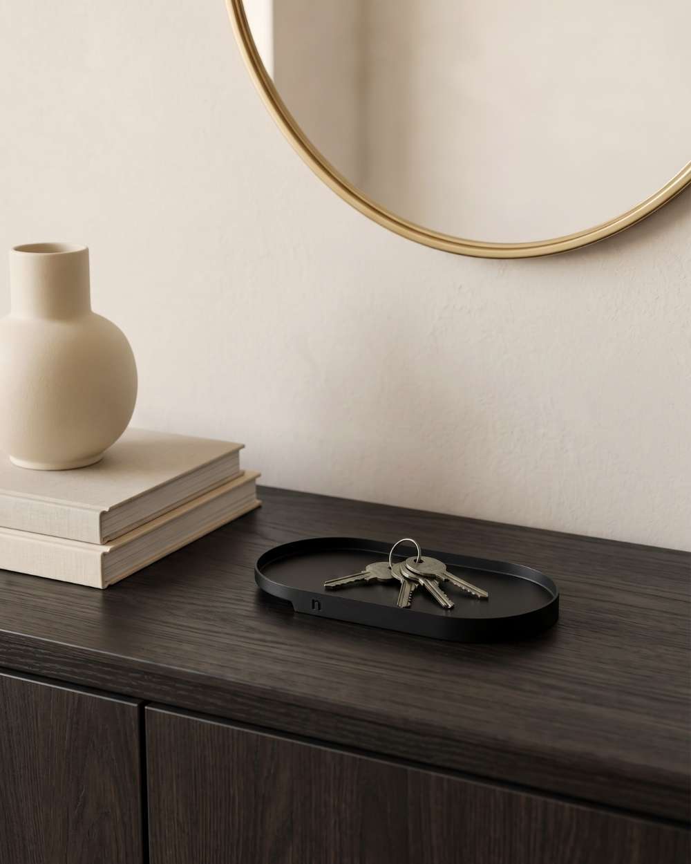 Design-Tablett oval