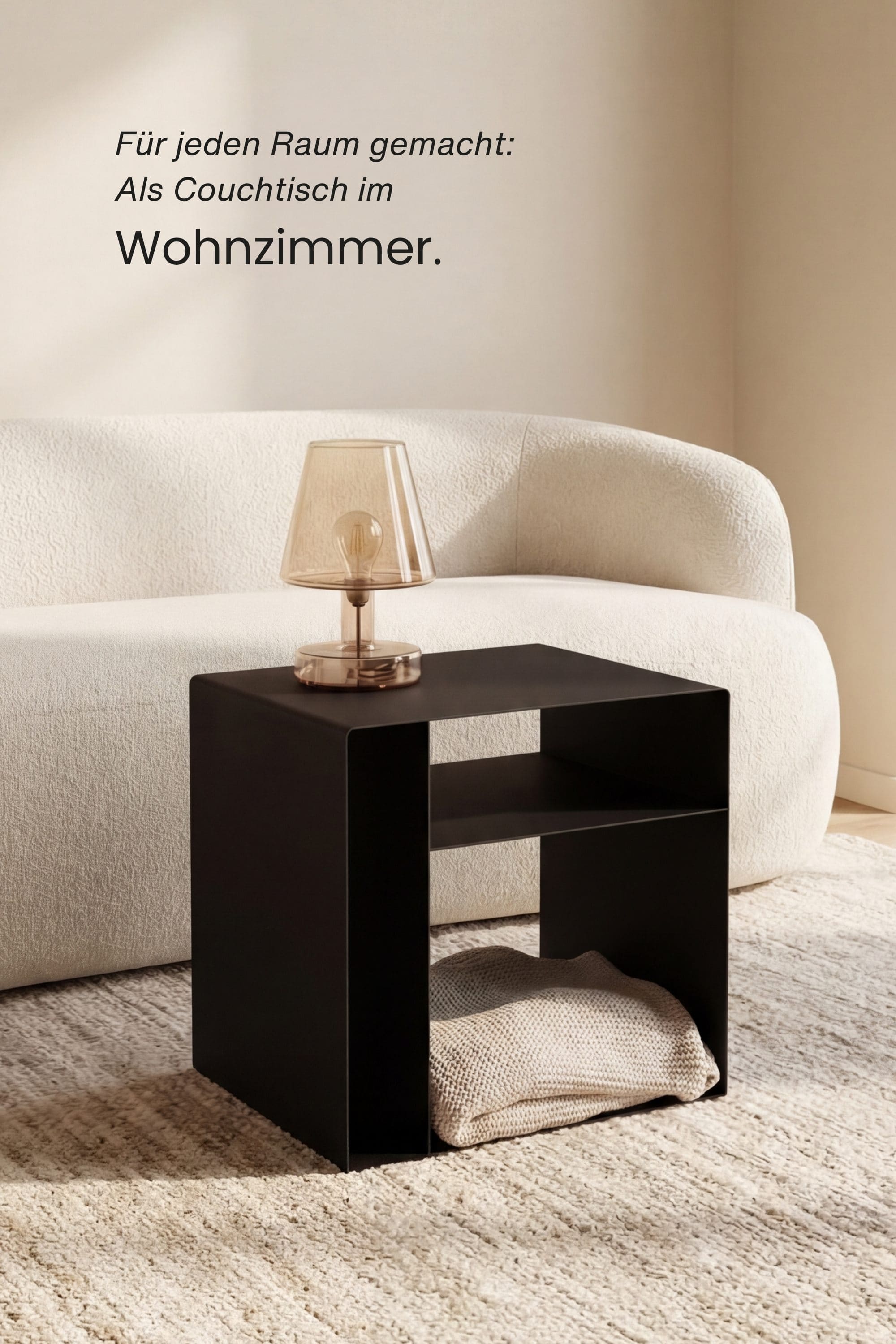 3 in 1 Wohnwürfel inkl. Sitzkissen Cord