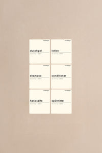 Spender-Etiketten (einzeln)