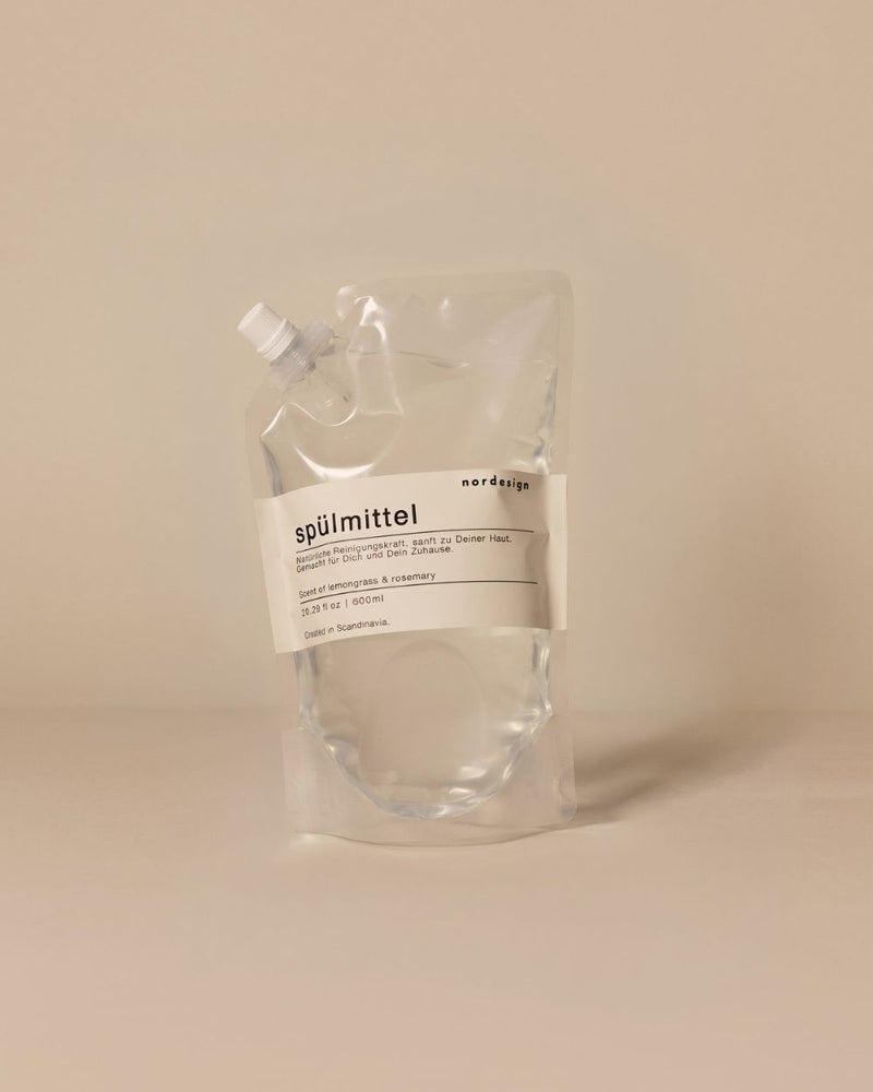 Dish soap 600ml - Scent: Bergamot & Lemongrass