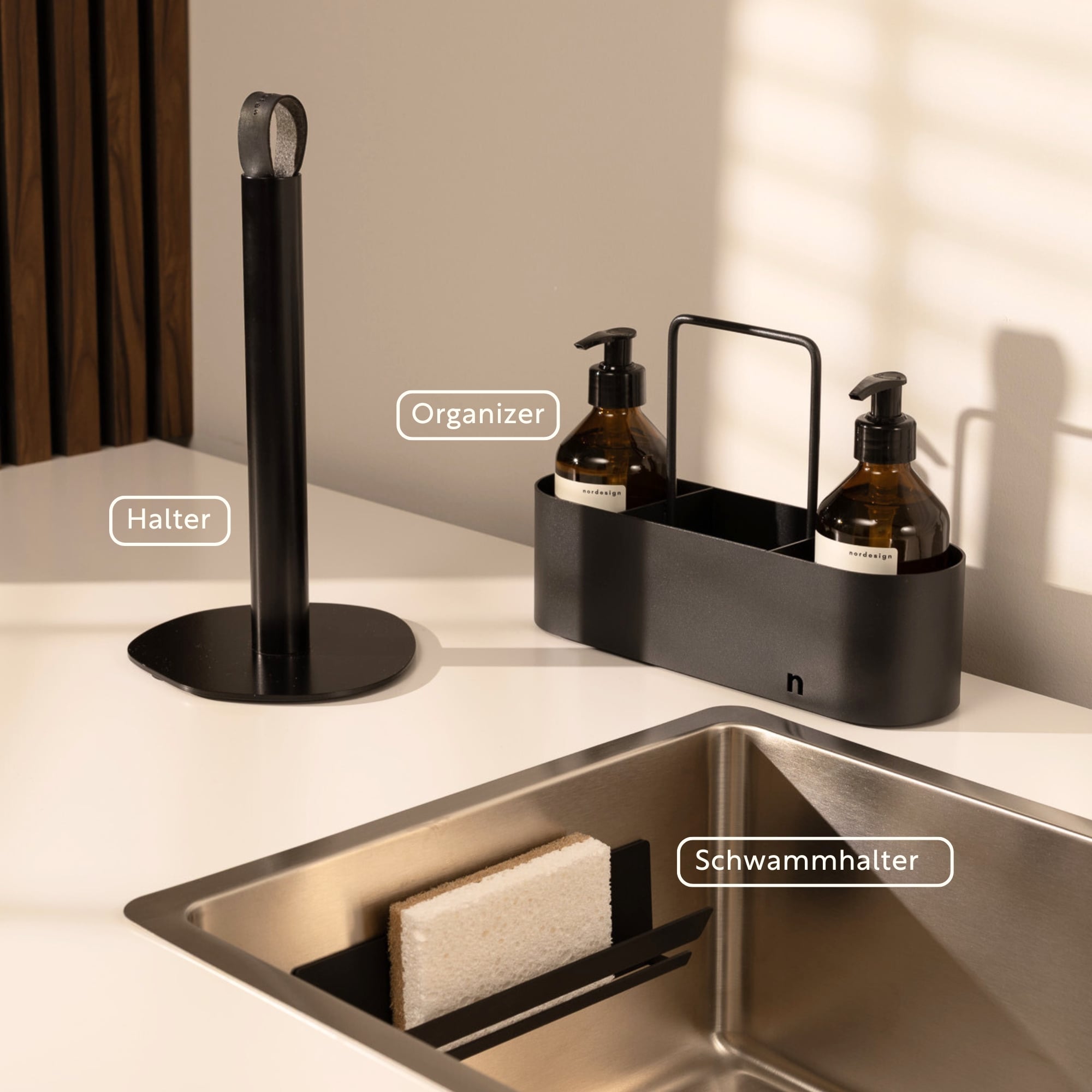 Ordnungs - Set Küche (3 - teilig) - nordesign