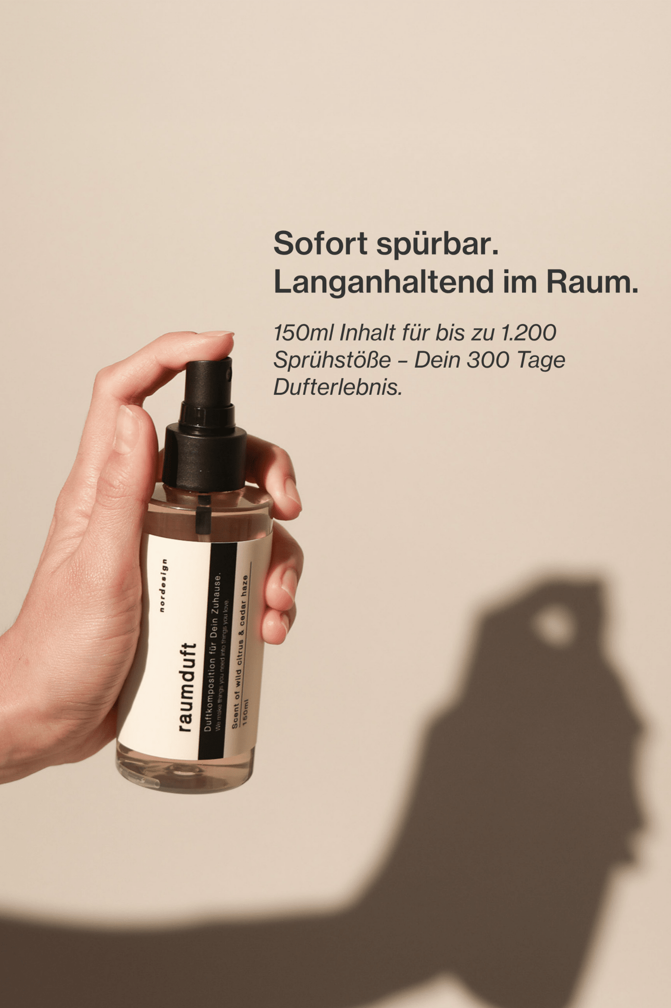 Raumduft orange bliss & sandalwood - nordesign