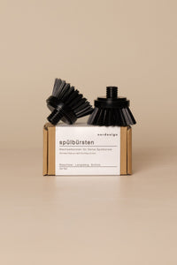 Wechselbürsten mit Kunststoffaufsatz (2er Set) - nordesign